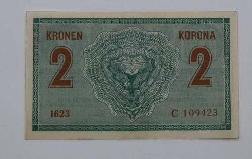 Zwei Kronen 1914 - C 1623