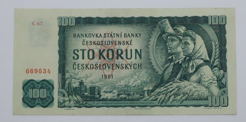 100 Kčs 1961 - C67