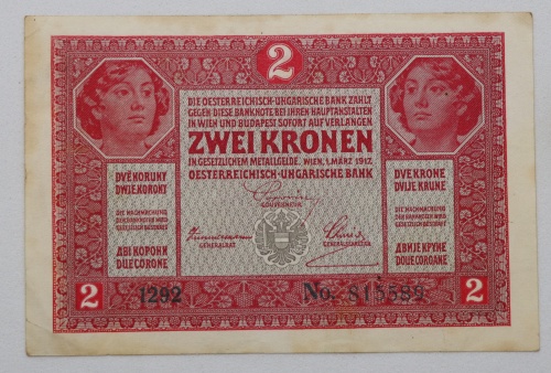 Zwei Kronen 1917 - 1292