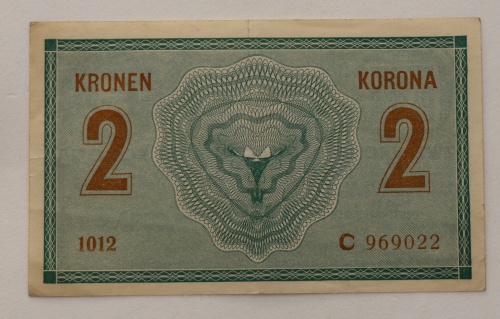 Zwei Kronen 1914 - C 1012