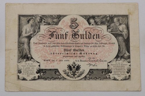 5 Gulden 1866 - DI 48