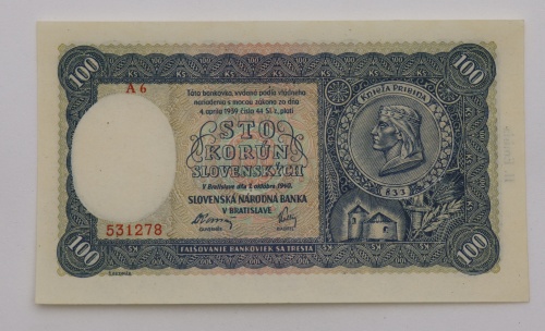 100 ks 1940 - A6 - II.vydání - neperforovaná