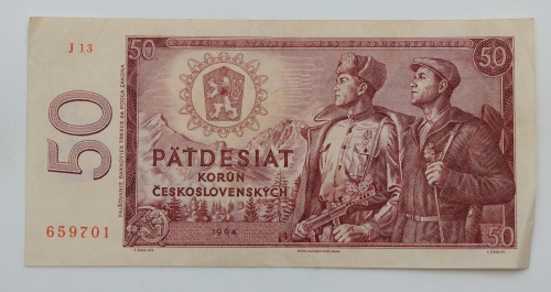 50 Kčs 1964 - J13