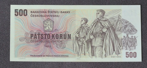 500 Kčs 1973 - U 27