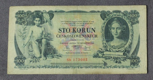 100 Kčs 1931 - Sb neperforovaná