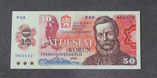 50 Kčs 1987 - F 68