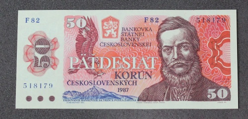 50 Kčs 1987 - F 82