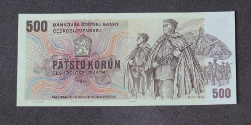 500 Kčs 1973 - U 41