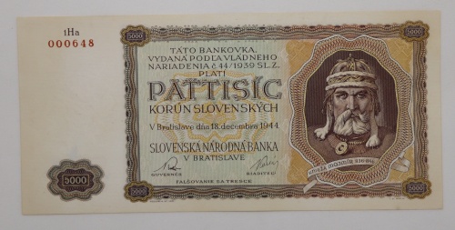 5000 ks 1944 - 1Ha - perforovaná