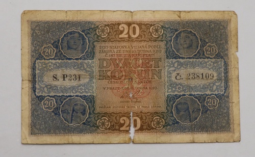 20 Kčs 1919 - P 231