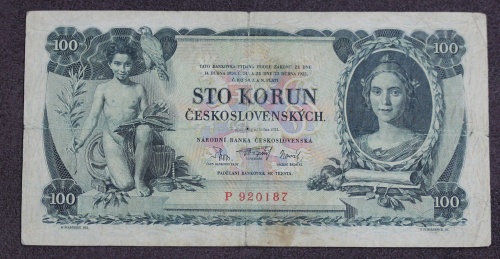 100 Kčs 1931 - P neperforovaná