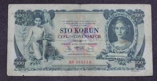 100 Kčs 1931 - KB neperforovaná