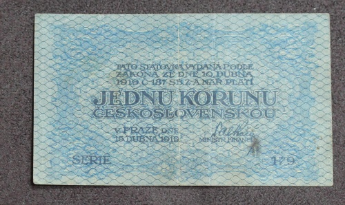 1 Kčs 1919 - 179