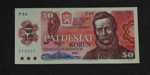 50 Kčs 1987 - F 82