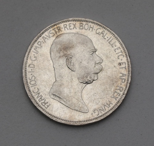 5 Koruna  F.J. I. 1908  BZ - Jubilejní