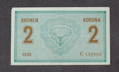 Zwei Kronen 1914 - C 1245