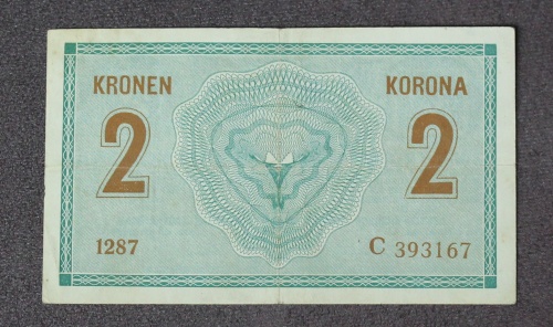 Zwei Kronen 1914 - C 1287