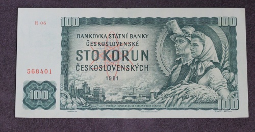 100 Kčs 1961 - R06